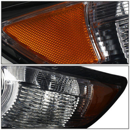 FAROS 10-11 TOYOTA CAMRY - PROJECTOR - H11 LOW BEAM / 9005 HIGH BEAM / 7440A TURN SIGNAL - SMOKE HOUSING / AMBER CORNE