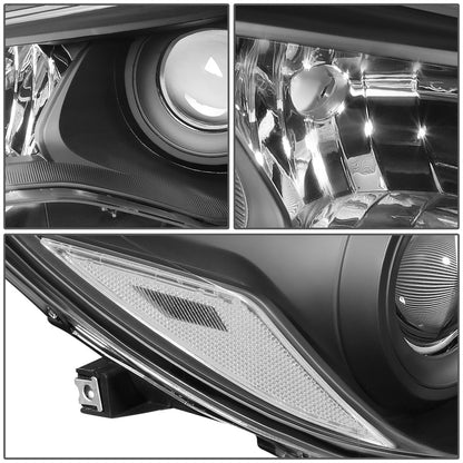 FAROS 15-17 TOYOTA CAMRY - FITS MODELS W/ HALOGEN HEADLIGHTS - PROJECTOR LOW BEAM - 9005 HIGH / H11 LOW BEAM - BLACK HOUSING / CLEAR CORNER
