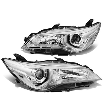 FAROS 15-17 TOYOTA CAMRY - FITS MODELS W/ HALOGEN HEADLIGHTS - PROJECTOR LOW BEAM - 9005 HIGH / H11 LOW BEAM - CHROME HOUSING / CLEAR CORNER