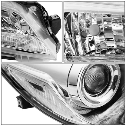 FAROS 15-17 TOYOTA CAMRY - FITS MODELS W/ HALOGEN HEADLIGHTS - PROJECTOR LOW BEAM - 9005 HIGH / H11 LOW BEAM - CHROME HOUSING / CLEAR CORNER