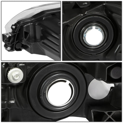 FAROS 15-17 TOYOTA CAMRY - FITS MODELS W/ HALOGEN HEADLIGHTS - PROJECTOR LOW BEAM - 9005 HIGH / H11 LOW BEAM - CHROME HOUSING / CLEAR CORNER