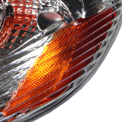 FAROS 03-08 TOYOTA COROLLA - 9006 LOW BEAM / 9005 HIGH BEAM / 3157A TURN SIGNAL - CHROME HOUSING / AMBER CORNE