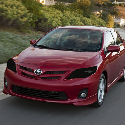 FAROS 09-10 TOYOTA COROLLA - 9006 LOW BEAM / 9005 HIGH BEAM / 3457A TURN SIGNAL - SMOKE HOUSING / CLEAR CORNER