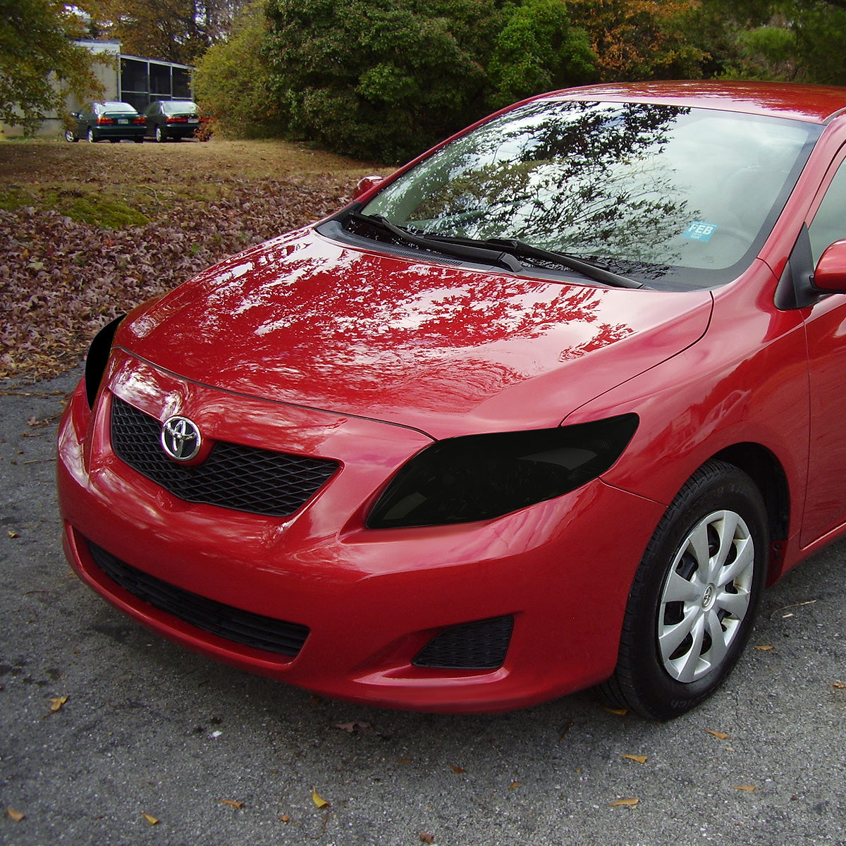 FAROS 09-10 TOYOTA COROLLA - 9006 LOW BEAM / 9005 HIGH BEAM / 3457A TURN SIGNAL - SMOKE HOUSING / CLEAR CORNER