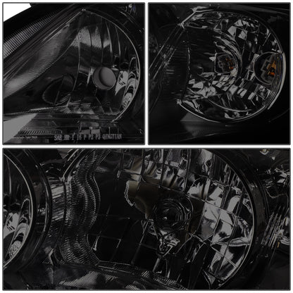 FAROS 11-13 TOYOTA COROLLA - 9006 LOW BEAM / 9005 HIGH BEAM / 3457A TURN SIGNAL - SMOKE HOUSING / CLEAR CORNER