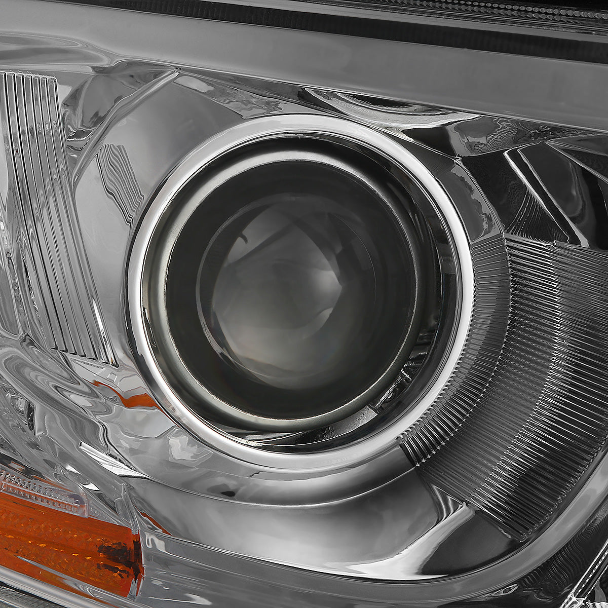 FAROS 14-16 TOYOTA HIGHLANDER - PROJECTOR - 9005 LOW BEAM / H11 HIGH BEAM / 7444NA TURN SIGNAL - CHROME HOUSING / AMBER CORNER