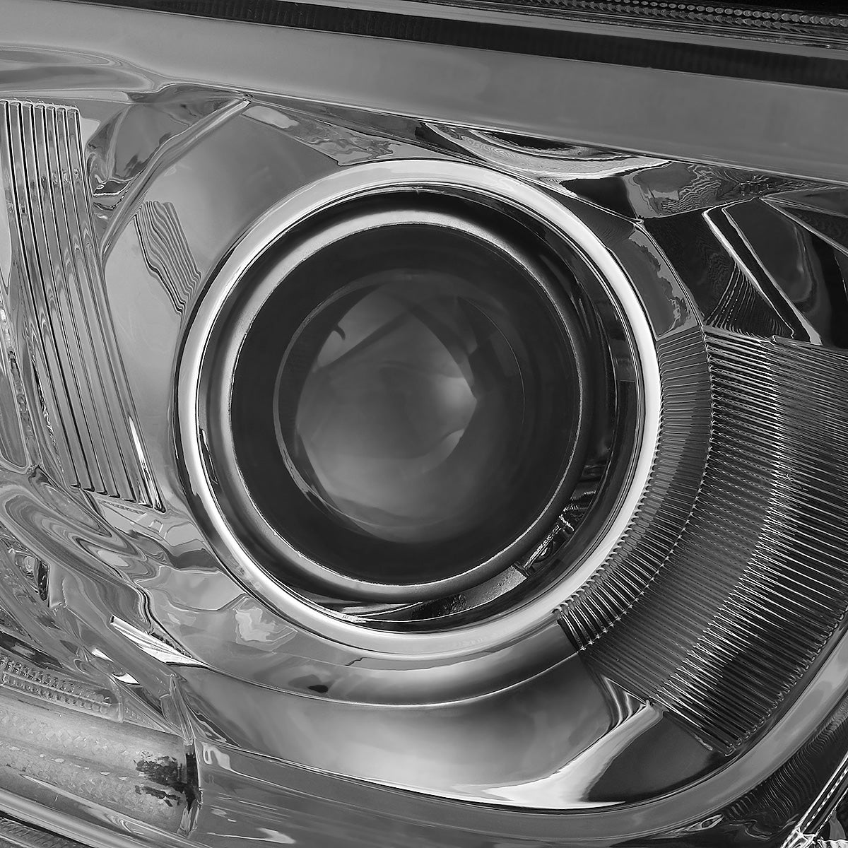 FAROS 14-16 TOYOTA HIGHLANDER - PROJECTOR - 9005 LOW BEAM / H11 HIGH BEAM / 7444NA TURN SIGNAL - CHROME HOUSING / CLEAR CORNER