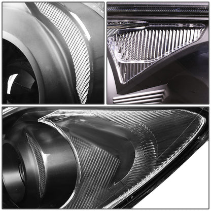 FAROS 09-12 TOYOTA RAV4 - PROJECTOR - H11 LOW BEAM / 9005 HIGH BEAM / 7443A TURN SIGNAL - BLACK HOUSING / CLEAR CORNER