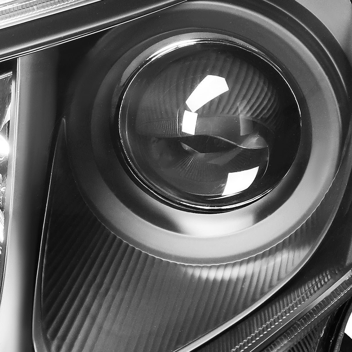 FAROS 13-15 TOYOTA RAV4 - PROJECTOR - H11 LOW BEAM / 9005 HIGH BEAM / 3457A TURN SIGNAL - BLACK HOUSING / AMBER CORNER