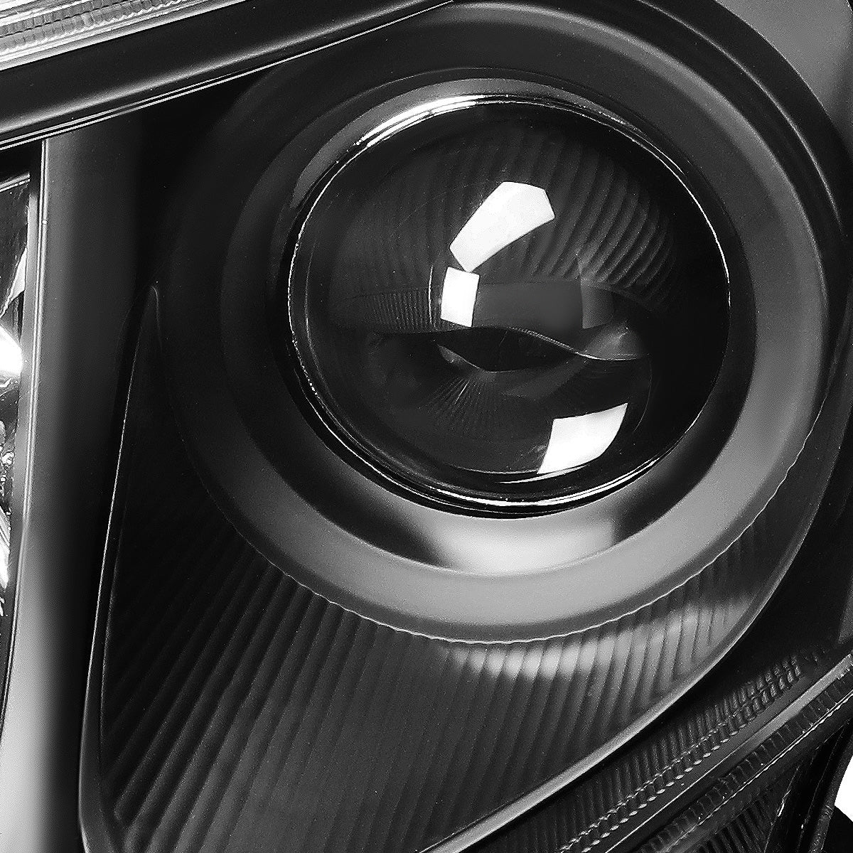 FAROS 13-15 TOYOTA RAV4 - PROJECTOR - H11 LOW BEAM / 9005 HIGH BEAM / 3457A TURN SIGNAL - BLACK HOUSING / CLEAR CORNER