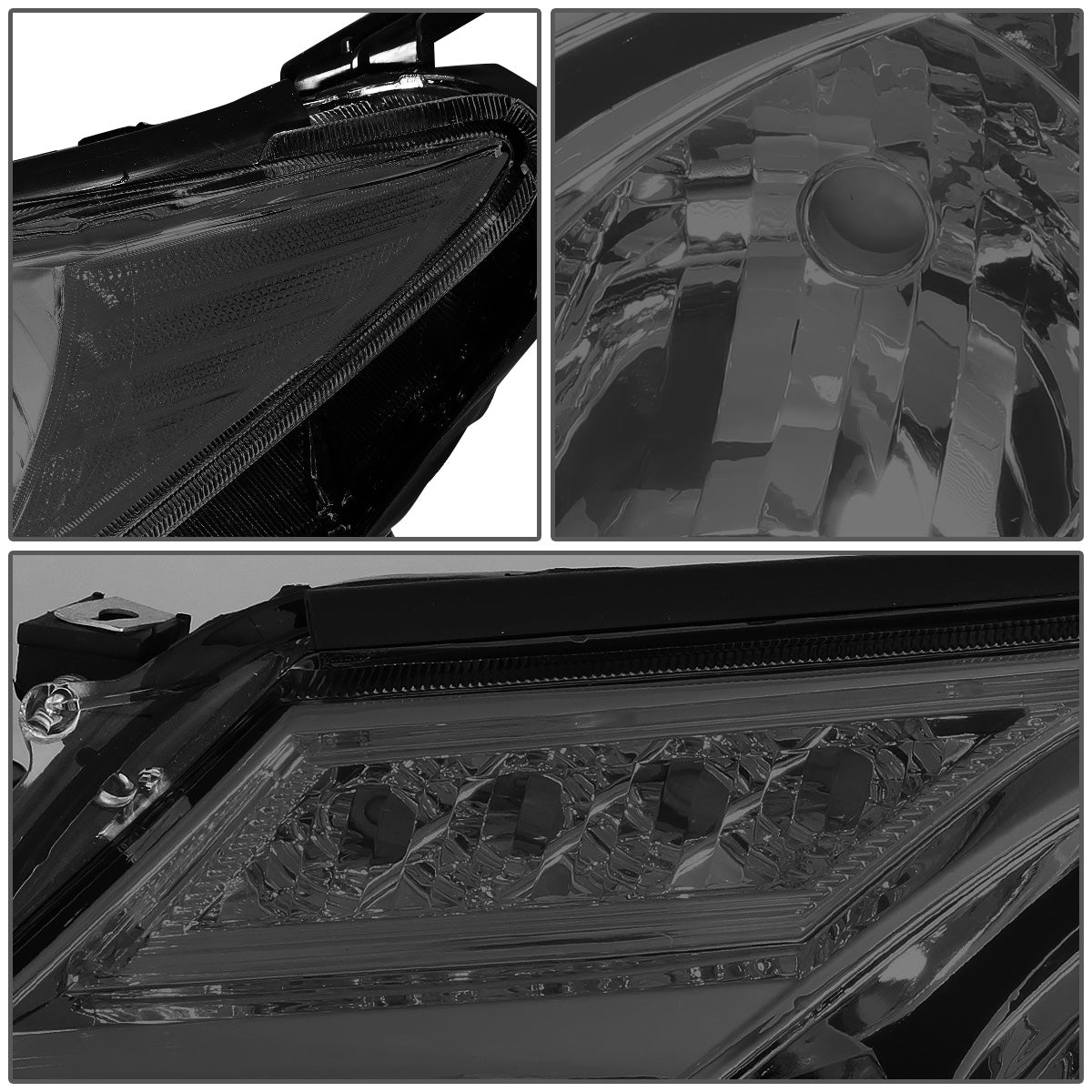 FAROS 13-15 TOYOTA RAV4 - PROJECTOR - H11 LOW BEAM / 9005 HIGH BEAM / 3457A TURN SIGNAL - SMOKE HOUSING / CLEAR CORNER