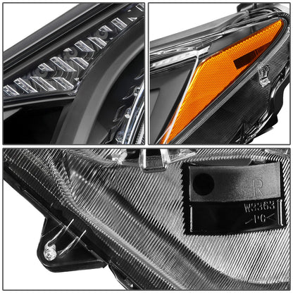 FAROS 16-18 TOYOTA RAV4 - PROJECTOR LOW BEAM - 9012 HIGH / LOW BEAM - BLACK HOUSING / AMBER CORNER