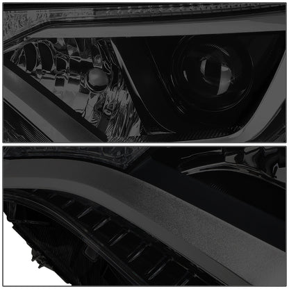 FAROS 16-18 TOYOTA RAV4 - PROJECTOR LOW BEAM - 9012 HIGH / LOW BEAM - SMOKE HOUSING / CLEAR CORNER