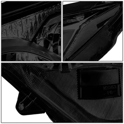 FAROS 16-18 TOYOTA RAV4 - PROJECTOR LOW BEAM - 9012 HIGH / LOW BEAM - SMOKE HOUSING / CLEAR CORNER