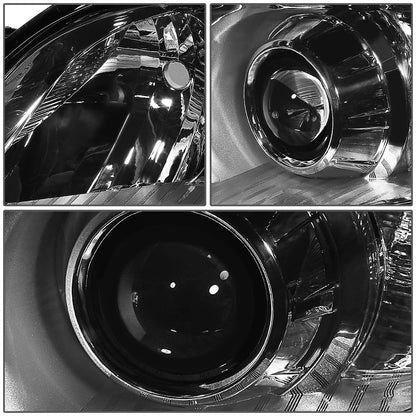 FAROS 11-17 TOYOTA SIENNA XL30 - FITS MODELS W/ HALOGEN HEADLIGHTS ONLY - PROJECTOR - H11 LOW BEAM / 9005 HIGH BEAM / 3457A TURN SIGNAL - SMOKE HOUSING / AMBER CORNER