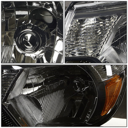 FAROS 12-15 TOYOTA TACOMA - H4 LOW BEAM / HIGH BEAM / 4157NA TURN SIGNAL - SMOKE HOUSING / AMBER CORNER