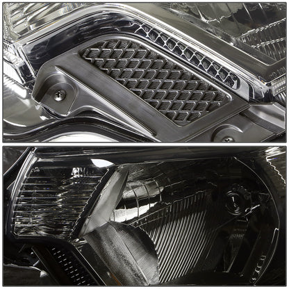 FAROS 12-15 TOYOTA TACOMA - H4 LOW BEAM / HIGH BEAM / 4157NA TURN SIGNAL - SMOKE HOUSING / AMBER CORNER