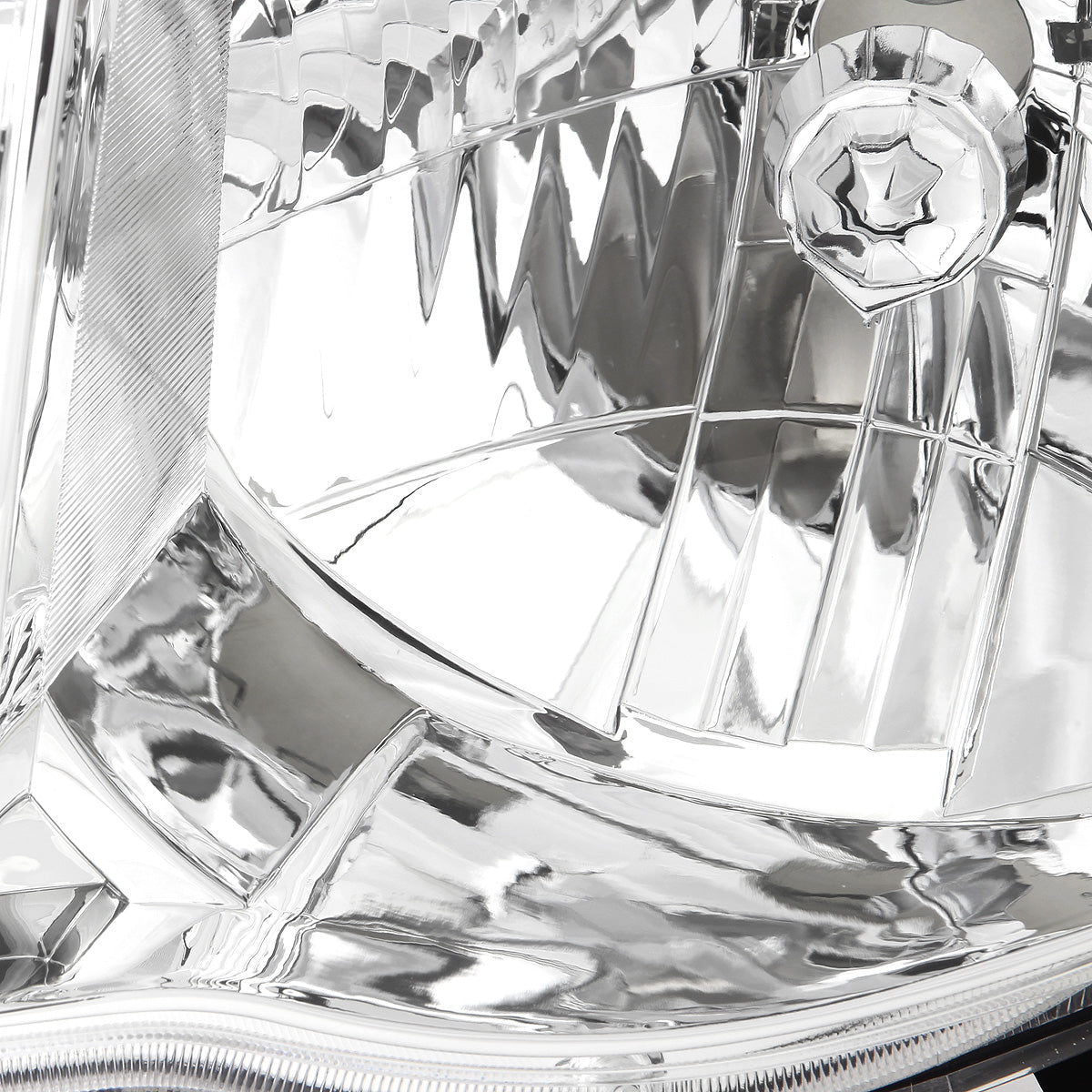 FAROS 05-11 TOYOTA TACOMA - OE STYLE - H4 HIGH / LOW BEAM / 4157NA TURN SIGNAL - CHROME HOUSING / AMBER CORNER