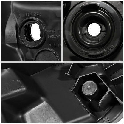 FAROS 16-18 TOYOTA TACOMA - FITS MODELS W/O LED RUNNING LIGHTS - PROJECTOR - H11 LOW / H9 HIGH / 7440 SIGNAL / 2825 MARKER - BLACK HOUSING / CLEAR CORNER