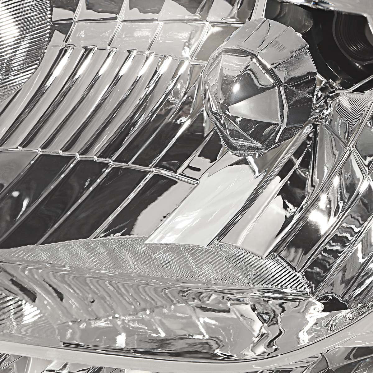 FAROS 14-17 TOYOTA TUNDRA - H4 LOW BEAM / HIGH BEAM / 4157NA TURN SIGNAL - CHROME HOUSING / AMBER CORNER