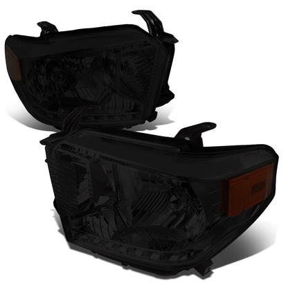 FAROS 14-17 TOYOTA TUNDRA - H4 LOW BEAM / HIGH BEAM / 4157NA TURN SIGNAL - SMOKE HOUSING / AMBER CORNER