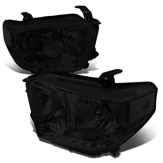 FAROS 14-17 TOYOTA TUNDRA - H4 LOW BEAM / HIGH BEAM / 4157NA TURN SIGNAL - SMOKE HOUSING / CLEAR CORNER