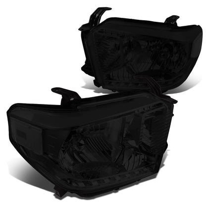 FAROS 14-17 TOYOTA TUNDRA - H4 LOW BEAM / HIGH BEAM / 4157NA TURN SIGNAL - SMOKE HOUSING / CLEAR CORNER