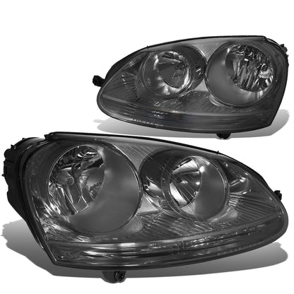 FAROS 05-10 VW JETTA / 06-09 VW RABBIT - H4 LOW BEAM / H7 HIGH BEAM / 1156A TURN SIGNAL - SMOKE HOUSING / CLEAR CORNER