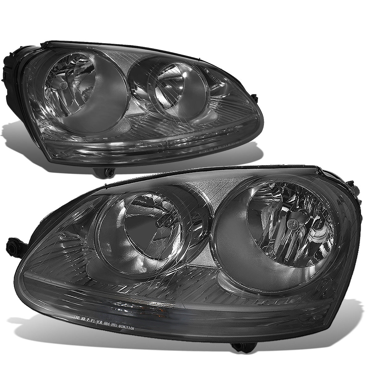 FAROS 05-10 VW JETTA / 06-09 VW RABBIT - H4 LOW BEAM / H7 HIGH BEAM / 1156A TURN SIGNAL - SMOKE HOUSING / CLEAR CORNER