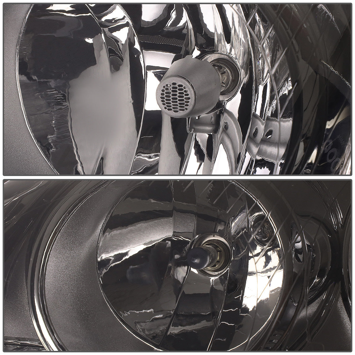 FAROS 05-10 VW JETTA / 06-09 VW RABBIT - H4 LOW BEAM / H7 HIGH BEAM / 1156A TURN SIGNAL - SMOKE HOUSING / CLEAR CORNER