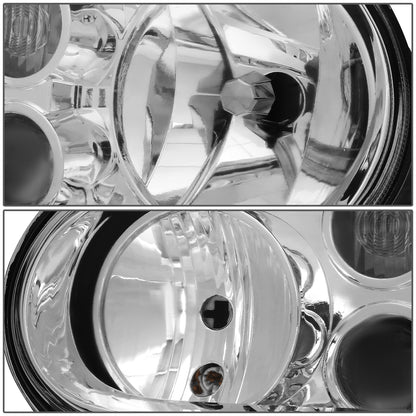 FAROS 99-06 VOLKSWAGEN GOLF / 99-02 VOLKSWAGEN CABRIO- H7 LOW BEAM / H1 HIGH BEAM / 2827 TURN SIGNAL - CHROME HOUSING