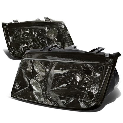 FAROS 99-05 VOLKSWAGEN JETTA - H4 LOW BEAM / HIGH BEAM / 2827 TURN SIGNAL - SMOKE HOUSING
