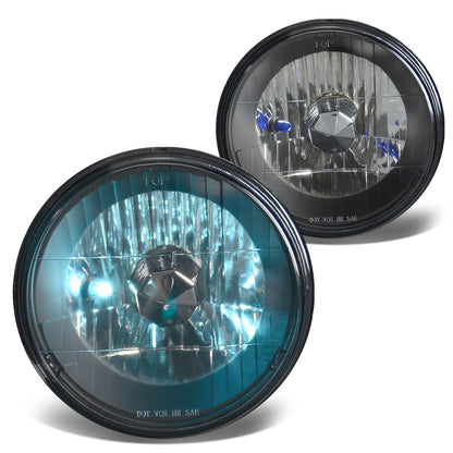 FAROS 7 X 7 ROUND - DIAMOND - BLACK - H4 LOW BEAM / HIGH BEAM