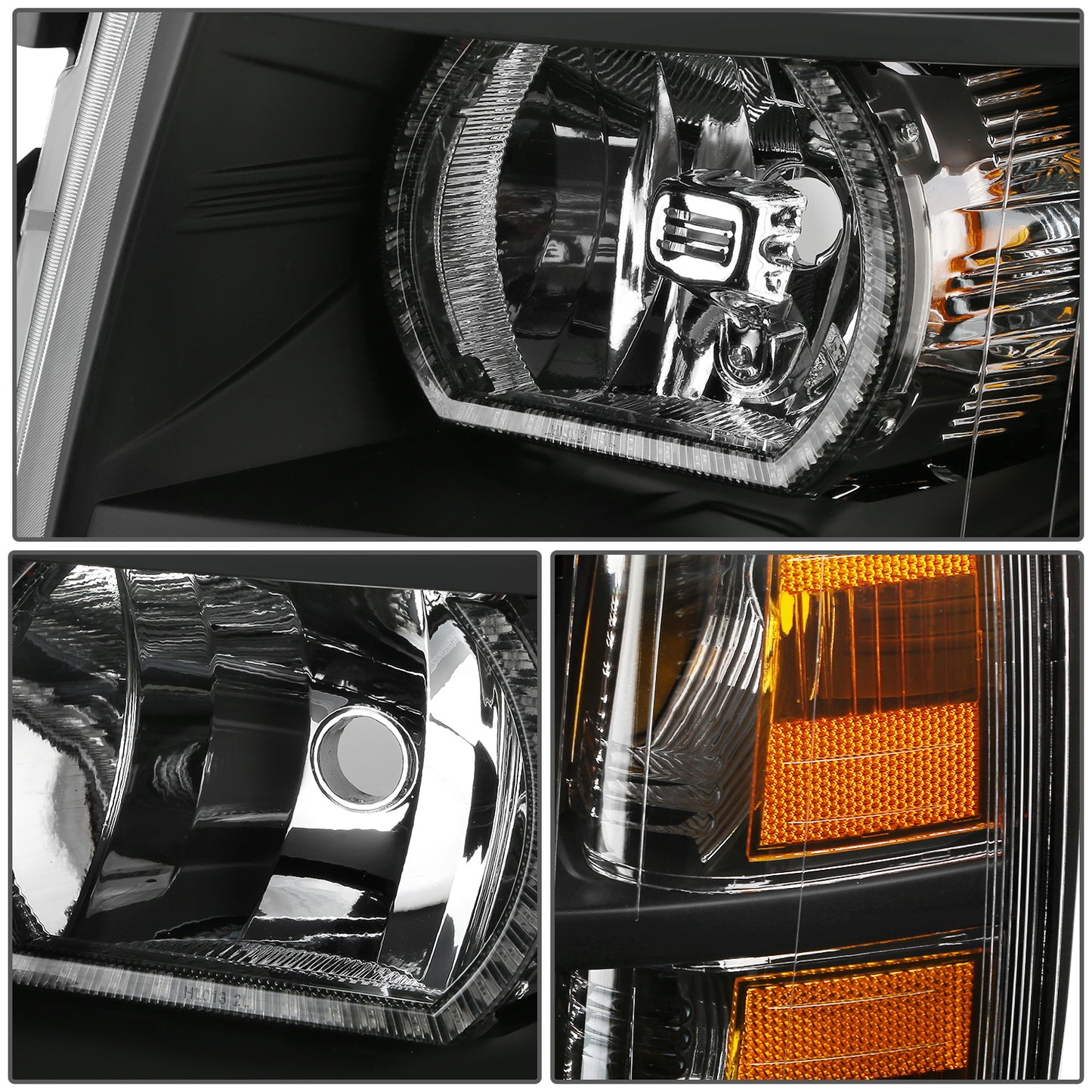 FAROS RGB LED - CHEVROLET SILVERADO 1500 2007-2013 / CHEVROLET SILVERADO 2500 3500 & HD MODELS - DOES NOT FIT 2007 OLD BODY CLASSIC MODELS - REQUIRES WIRING LEDS TO FACTORY WIRING HARNESS - FITS MODELS WITH FACTORY HALOGEN HEADLIGHTS ONLY - 9005 HIGH /