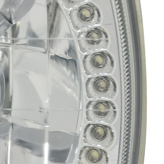 FAROS 7 X 6 RECTANGLE - PROJECTOR - LED - CLEAR - H4 LOW BEAM / HIGH BEAM