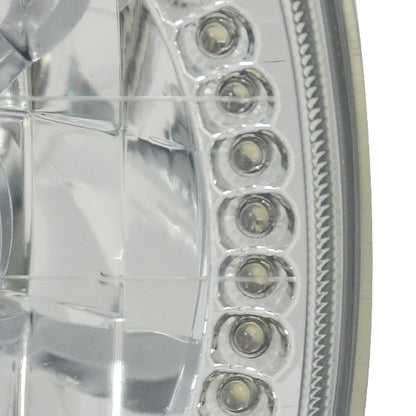 FAROS 7 X 6 RECTANGLE - PROJECTOR - LED - CLEAR - H4 LOW BEAM / HIGH BEAM