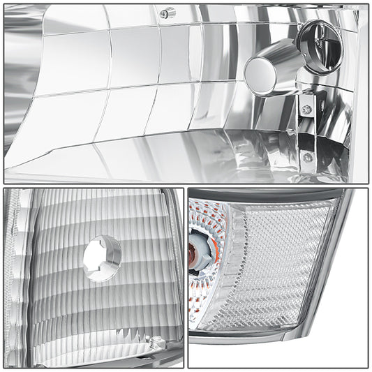 FAROS 92-96 BRONCO F150 F250 F350//WHITE HOOD, WHITE BACK, LIGHT BASE, WATER FLASH GUIDE,6P