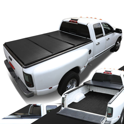 TAPA DE CAJA CAJUELA HARD TRI-FOLD TONNEAU COVER - 05-11 DODGE DAKOTA - FITS MODELS WITH 5FT BED
