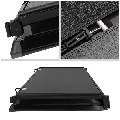 TAPA DE CAJA CAJUELA HARD TRI-FOLD TONNEAU COVER - 04-14 FORD F-150 - FITS MODELS WITH 6.5FT FLEETSIDE BED