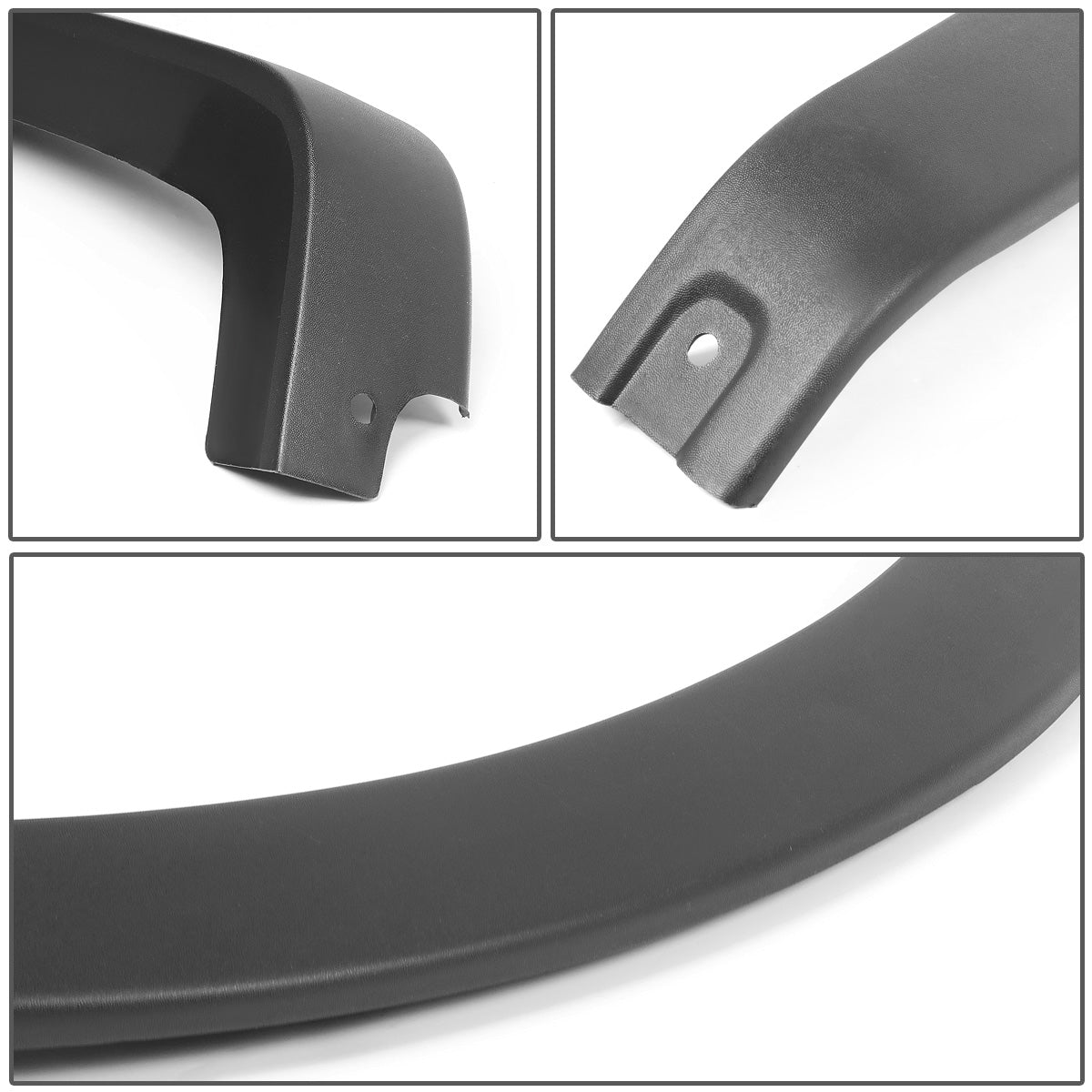 CANTONERAS FENDER FLARE - 04-08 FORD F-150 STYLE SIDE MODELS WITH 5'5", 6'5", 8' BEDS / 06-08 LINCOLN MARK LT WITH 5'5", 6'5" BEDS - MATTE BUMP TEXTURED - BLACK