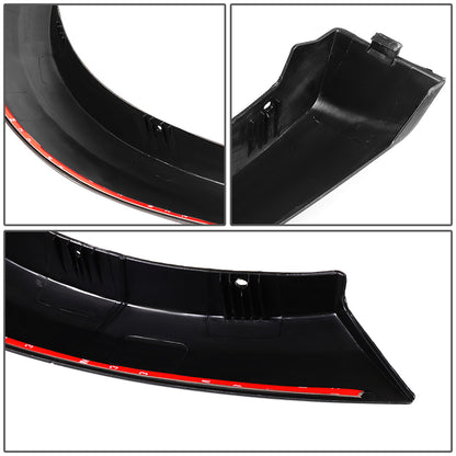 CANTONERAS FENDER FLARE - OE STYLE - 10-18 DODGE RAM 1500 (STEEL BUMPERS) - MATTE BLACK