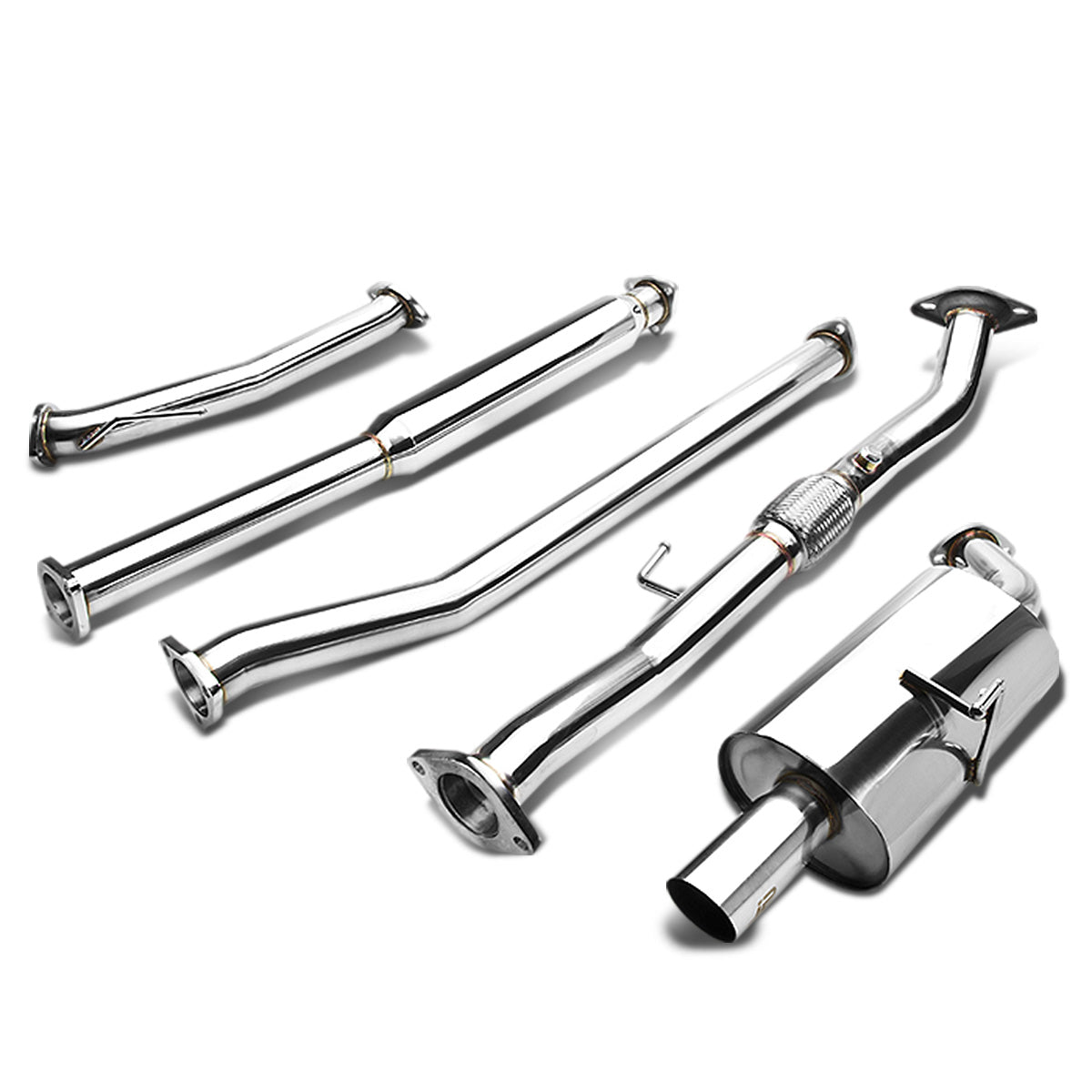CATBACK CATBACK - STAINLESS STEEL - 02-06 NISSAN ALTIMA 4CYL - OVAL - 40LBS
