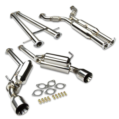 CATBACK CATBACK - STAINLESS STEEL - 07-13 INFINITI G37 COUPE - DUAL - HP - RT - 65LBS