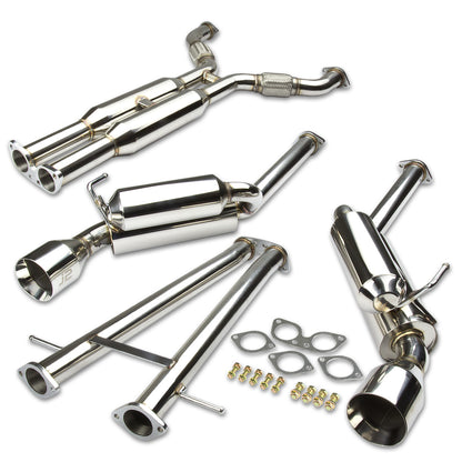 CATBACK CATBACK - STAINLESS STEEL - 07-13 INFINITI G37 COUPE - DUAL - HP - RT - 65LBS