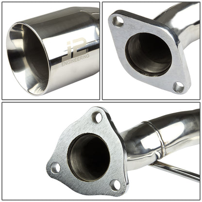 CATBACK CATBACK - STAINLESS STEEL - 11-13 HONDA CR-Z - TWIN LOOP - RT - 26LBS