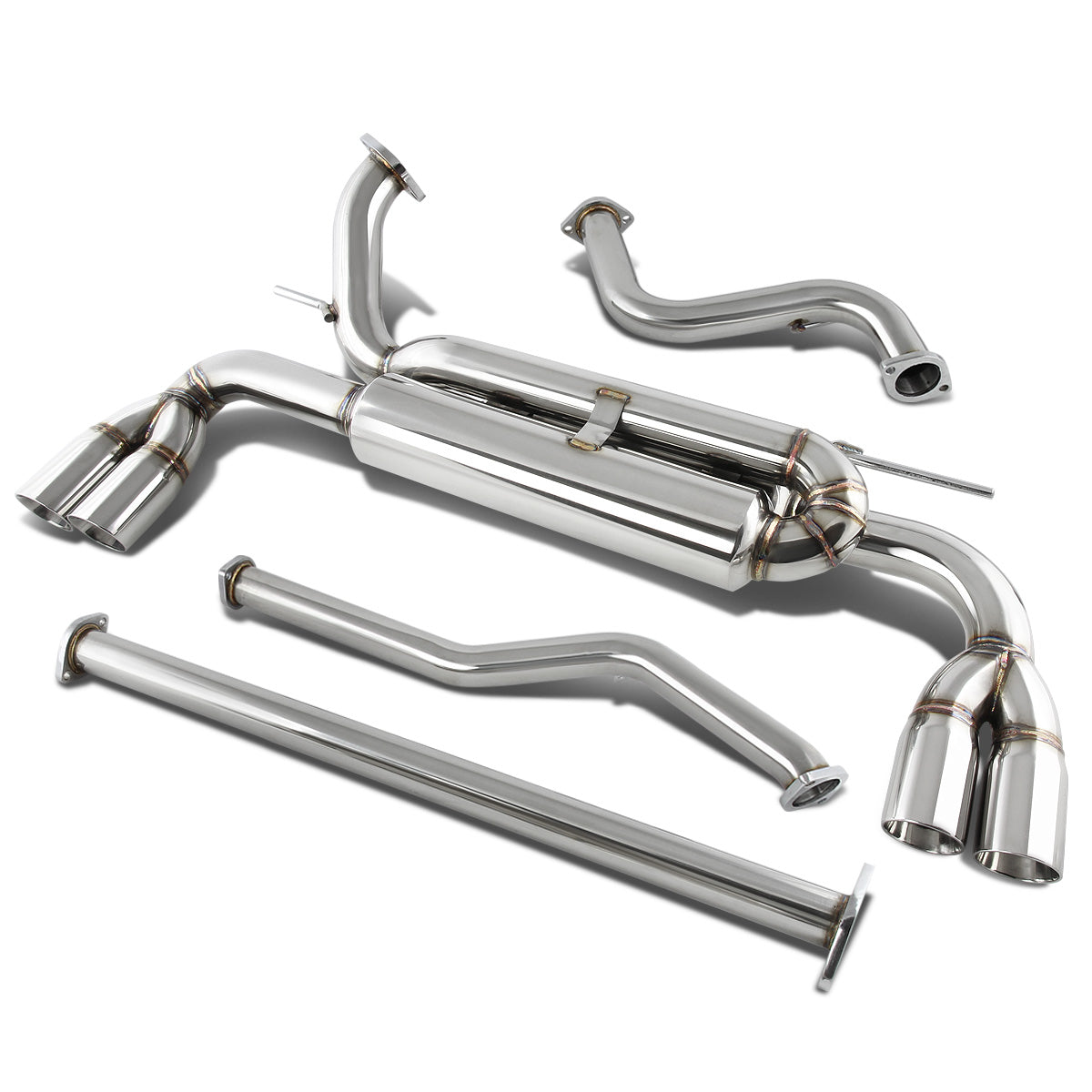 CATBACK CATBACK - STAINLESS STEEL - 12-14 FORD FOCUS HATCHBACK - QUAD - 43LBS