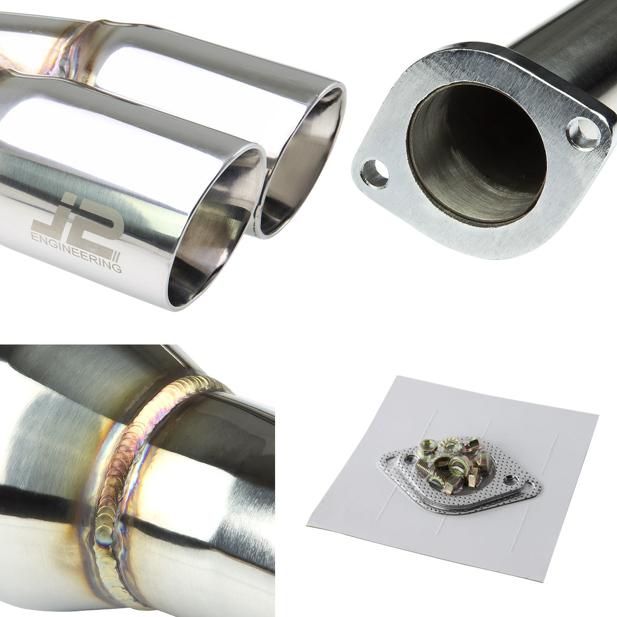 CATBACK CATBACK - STAINLESS STEEL - 12-14 FORD FOCUS HATCHBACK - QUAD - 43LBS