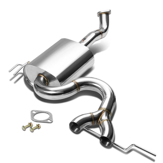 CATBACK AXELBACK - STAINLESS STEEL - 12-14 HYUNDAI VELOSTER - REUSES OEM EXHAUST TIP