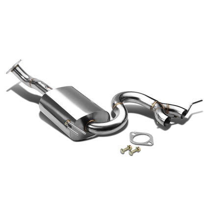 CATBACK AXELBACK - STAINLESS STEEL - 12-14 HYUNDAI VELOSTER - REUSES OEM EXHAUST TIP