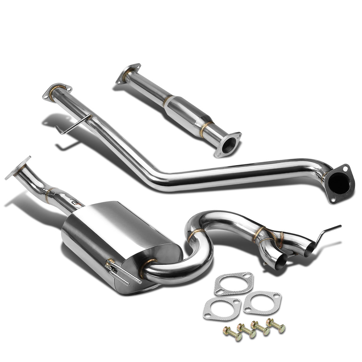 CATBACK CATBACK - STAINLESS STEEL - 12-14 HYUNDAI VELOSTER - RESUSES OEM EXHAUST TIP